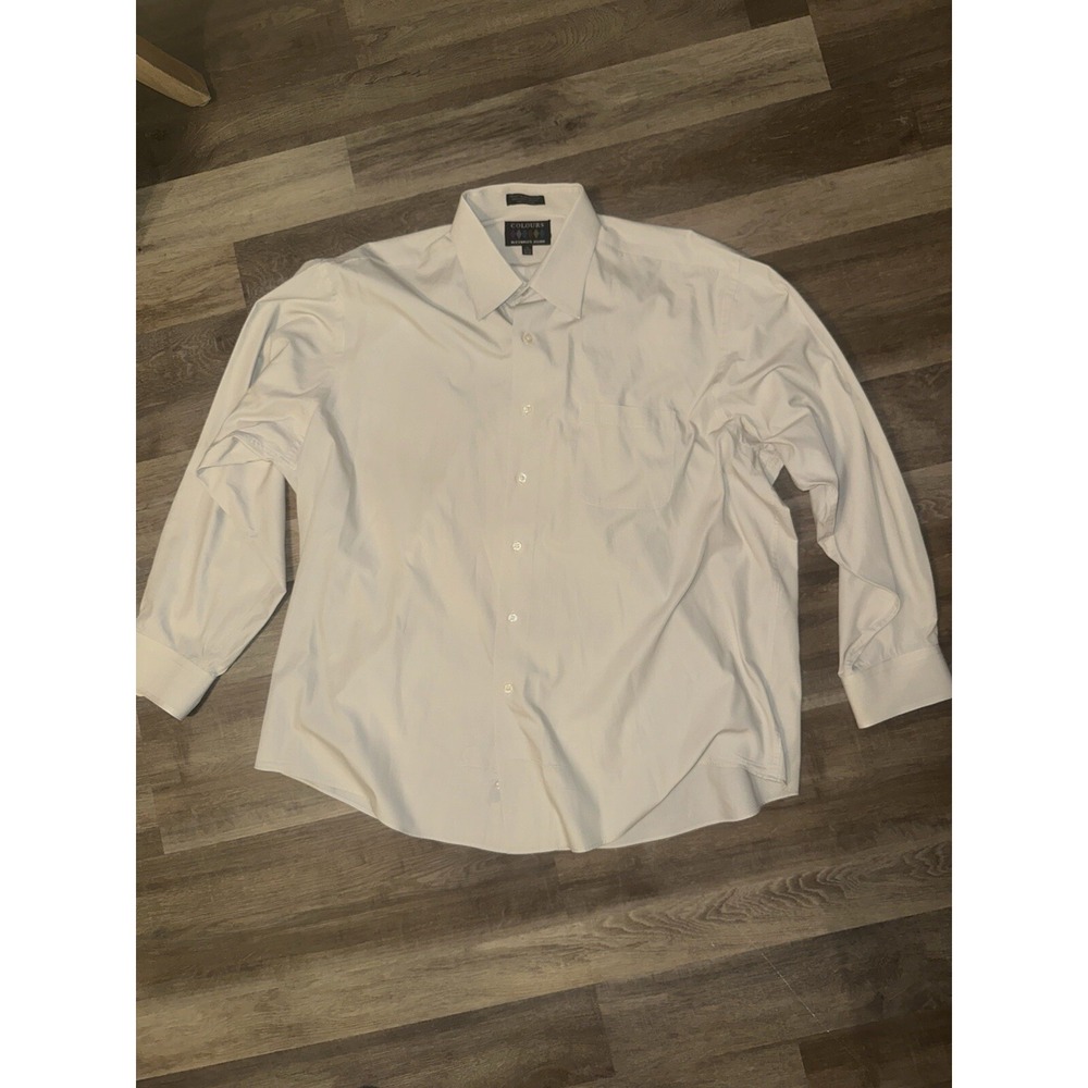 Vtg Alexander Julian COLOURS Mens XL Long Sleeve Button Up Front Shirt Brushed